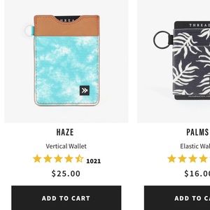 BRAND NEW Thread Wallets